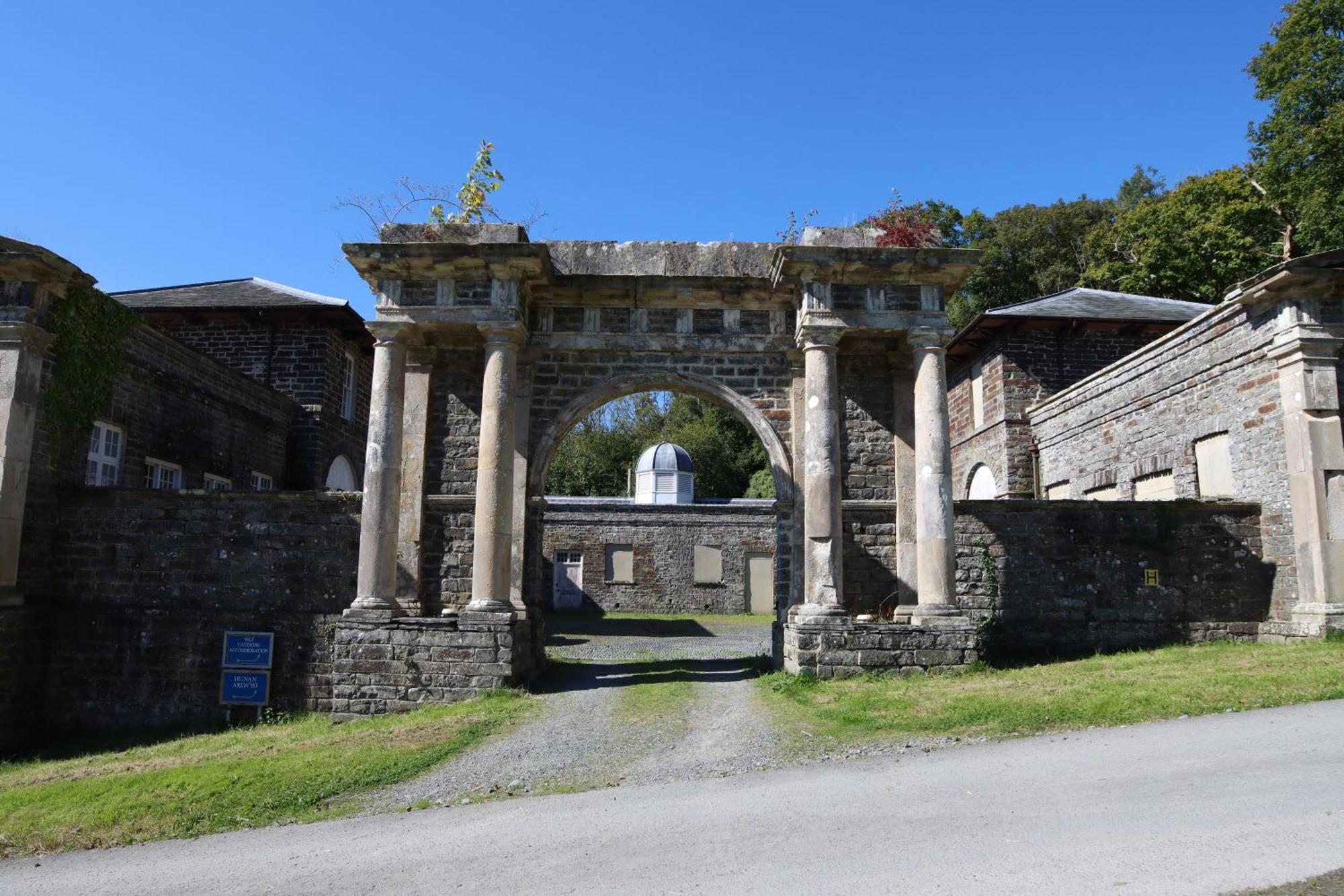 Plas Nanteos Mansion Aberystwyth Eksteriør bilde